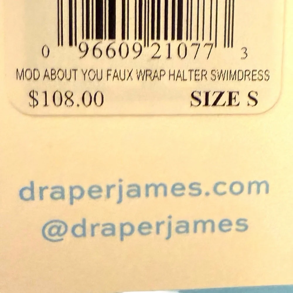 Draper James NWT Swimsuits Dress Size Small Make It Poppy - Picture 12 of 13